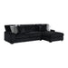Nightfall - 2 Piece Sectional Set - Grand Cord – Stationary Sectionals by Elements International at Furniture Wholesale Plus , Nashville furniture store