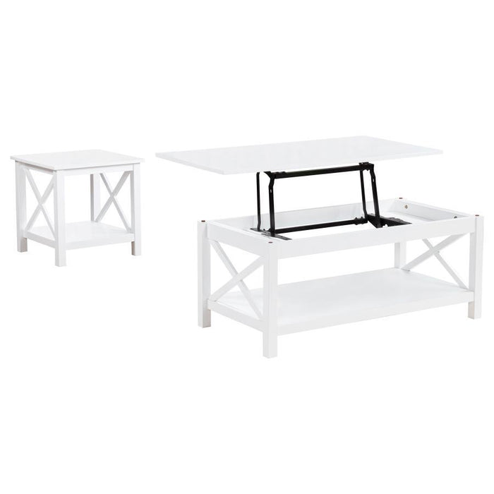 Skyview - Rectangular Lift Top Coffee Table Set – Table Sets by Coaster Fine Furniture at Furniture Wholesale Plus , Nashville furniture store