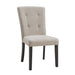 Lexi - Tufted Upholstered Chair (Set of 2) - Espresso – Chair Sets by Elements International at Furniture Wholesale Plus , Nashville furniture store