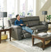 Atlas - Reclining Sofa - Charcoal – Reclining Sofas by Catnapper at Furniture Wholesale Plus , Nashville furniture store