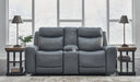 Mindanao - Power Reclining Loveseat With Console /Adj Hdrst – Reclining Loveseats by Signature Design by Ashley® at Furniture Wholesale Plus , Nashville furniture store