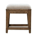 Carolina Park - Upholstered Console Stool - Amber Brown – Counter Height (24"-27") by Liberty Furniture at Furniture Wholesale Plus , Nashville furniture store