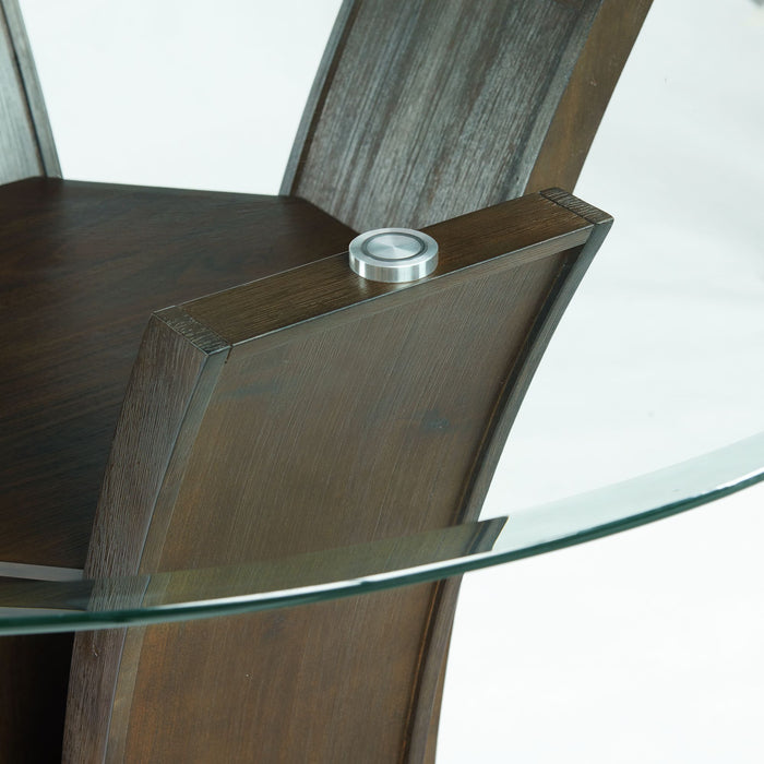 Dapper - Round Counter Height Dining Table – Counter Tables by Elements International at Furniture Wholesale Plus , Nashville furniture store