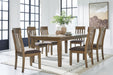 Urbinforte - Extension Dining Table Set – 5 Piece Dining Room Sets by Signature Design by Ashley® at Furniture Wholesale Plus , Nashville furniture store