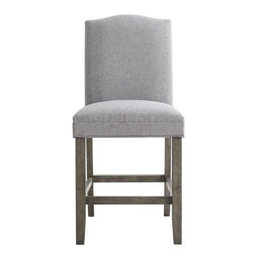Grayson - Counter Chair (Set of 2) - Gray – Chair Sets by Steve Silver Furniture at Furniture Wholesale Plus , Nashville furniture store