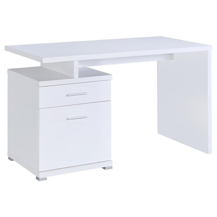 Irving - 2-Drawer Office Computer Desk - Premium Computer Desks from CoasterEveryday - Just $249! Shop now at Furniture Wholesale Plus  We are the best furniture store in Nashville, Hendersonville, Goodlettsville, Madison, Antioch, Mount Juliet, Lebanon, Gallatin, Springfield, Murfreesboro, Franklin, Brentwood