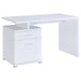 Irving - 2-Drawer Office Computer Desk - Premium Computer Desks from CoasterEveryday - Just $249! Shop now at Furniture Wholesale Plus  We are the best furniture store in Nashville, Hendersonville, Goodlettsville, Madison, Antioch, Mount Juliet, Lebanon, Gallatin, Springfield, Murfreesboro, Franklin, Brentwood