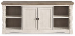 Havalance - Extra Large TV Stand - 2 Doors - Brown / Beige – TV Stands by Signature Design by Ashley® at Furniture Wholesale Plus , Nashville furniture store