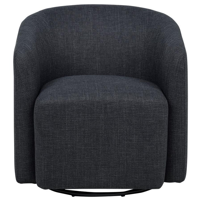 Mossbrook - Fabric Upholstered Swivel Accent Chair – Swivel Chairs by Coaster Fine Furniture at Furniture Wholesale Plus , Nashville furniture store