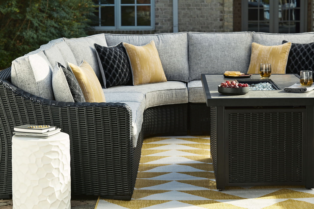 Beachcroft - Outdoor Sectional - Premium Stationary Sectionals from Signature Design by Ashley® - Just $2908! Shop now at Furniture Wholesale Plus  We are the best furniture store in Nashville, Hendersonville, Goodlettsville, Madison, Antioch, Mount Juliet, Lebanon, Gallatin, Springfield, Murfreesboro, Franklin, Brentwood