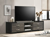 Brant - TV Stand - Dark Gray - Premium TV Stands from Crown Mark - Just $309! Shop now at Furniture Wholesale Plus  We are the best furniture store in Nashville, Hendersonville, Goodlettsville, Madison, Antioch, Mount Juliet, Lebanon, Gallatin, Springfield, Murfreesboro, Franklin, Brentwood