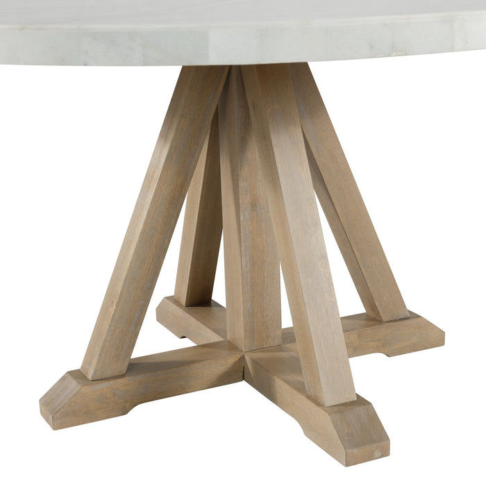 Lakeview - Round Dining Table - White – Dining Tables by Elements International at Furniture Wholesale Plus , Nashville furniture store