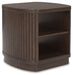 Korestone - Square End Table - Dark Brown – End Tables by Signature Design by Ashley® at Furniture Wholesale Plus , Nashville furniture store