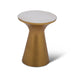 Jaipur - Round Table - White – Accent Tables by Steve Silver Furniture at Furniture Wholesale Plus , Nashville furniture store