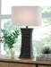 Golzar - Poly Table Lamp - Black – Table Lamps by Signature Design by Ashley® at Furniture Wholesale Plus , Nashville furniture store