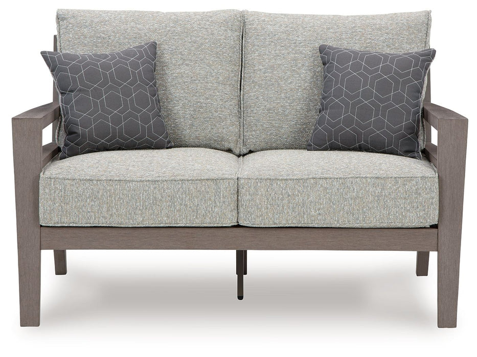 Hillside Barn - Loveseat W/Cushion - Gray / Brown – Loveseats by Signature Design by Ashley® at Furniture Wholesale Plus , Nashville furniture store