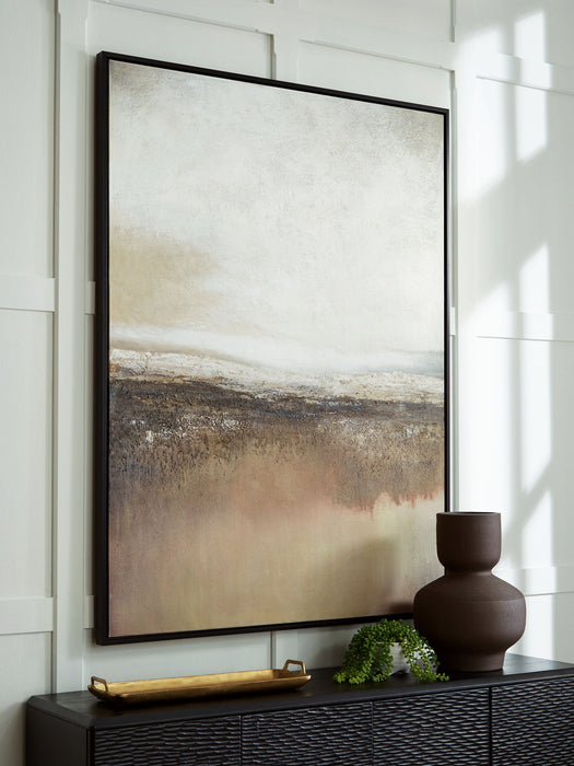 Siaking - Wall Art - Brown / Gray / White – Canvas Art by Signature Design by Ashley® at Furniture Wholesale Plus , Nashville furniture store