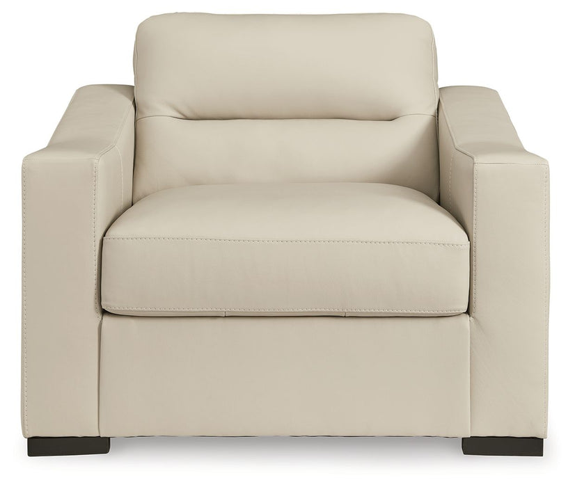 Treasure Trove - 2 Pc. - Chair And A Half, Ottoman - Almond – Stationary Chair & Ottoman by Signature Design by Ashley® at Furniture Wholesale Plus , Nashville furniture store