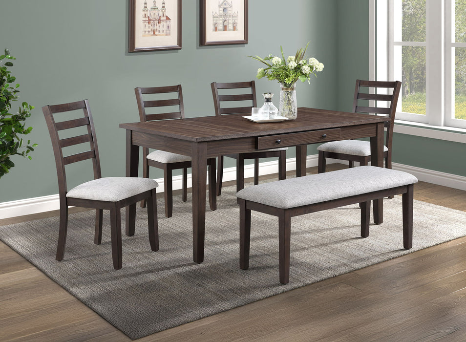 Wagner - Bench - Brown – Dining Benches by Crown Mark at Furniture Wholesale Plus , Nashville furniture store