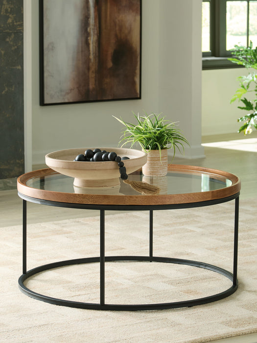 Noraluna - Round Table – End Tables by Signature Design by Ashley® at Furniture Wholesale Plus , Nashville furniture store