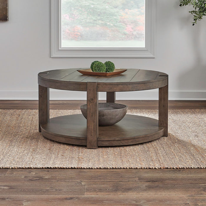 Broadmore - Round Table – Cocktail Tables by Liberty Furniture at Furniture Wholesale Plus , Nashville furniture store