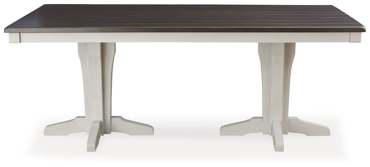 Darborn - Dining Table - Gray / Brown – Dining Tables by Signature Design by Ashley® at Furniture Wholesale Plus , Nashville furniture store