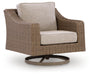 Laguna Heights - Swivel Lounge With Cushion - Beige – Swivel Chairs by Signature Design by Ashley® at Furniture Wholesale Plus , Nashville furniture store