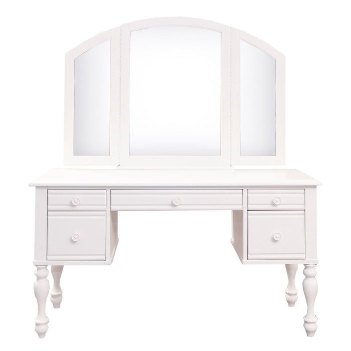 Summer House - 3 Piece Vanity Set - Oyster White – Vanity Sets by Liberty Furniture at Furniture Wholesale Plus , Nashville furniture store