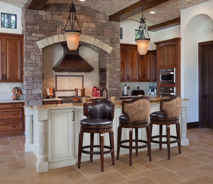 Jasper - Bar Chair (Set of 2) - Dark Brown – Chair Sets by Steve Silver Furniture at Furniture Wholesale Plus , Nashville furniture store