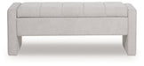 Akselman - Storage Bench - Gray – Storage Benches by Signature Design by Ashley® at Furniture Wholesale Plus , Nashville furniture store