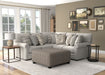 Livingston - Sectional With Comfort Coil Seating, 40" Cocktail Ottoman And Accent Pillows Included – 2 Piece Living Room Sets by Jackson at Furniture Wholesale Plus , Nashville furniture store