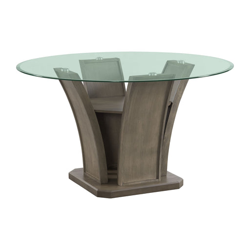 Dapper - Round Dining Table – Dining Tables by Elements International at Furniture Wholesale Plus , Nashville furniture store