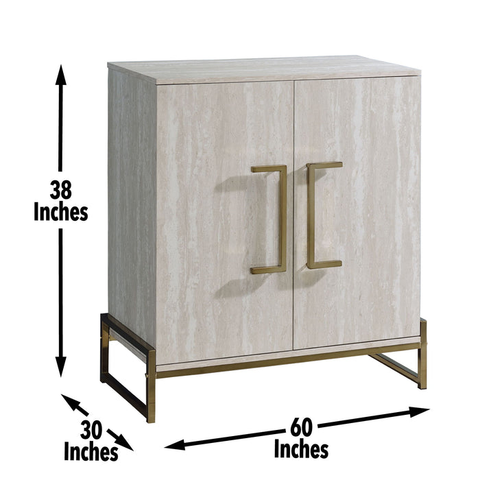 Larkin - Faux Marble Wine Cabinet - Pearl Silver - Premium Wine Cabinets from Steve Silver Furniture - Just $429! Shop now at Furniture Wholesale Plus  We are the best furniture store in Nashville, Hendersonville, Goodlettsville, Madison, Antioch, Mount Juliet, Lebanon, Gallatin, Springfield, Murfreesboro, Franklin, Brentwood