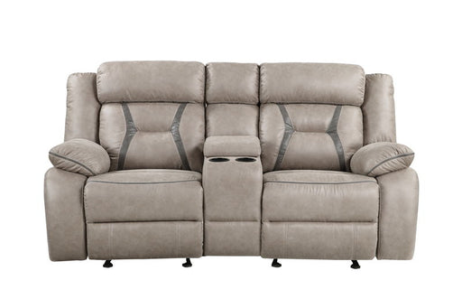 Tyson - Reclining Glider Console - Pearl Silver – Reclining Loveseats by Steve Silver Furniture at Furniture Wholesale Plus , Nashville furniture store