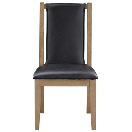 Orinda - Side Chair - Brown / Black – Side Chairs by Steve Silver Furniture at Furniture Wholesale Plus , Nashville furniture store
