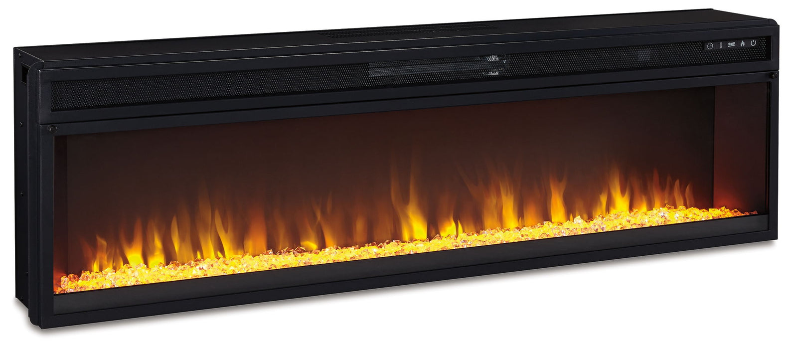 Naydell - 92" TV Stand with Wide Fireplace Insert - Gray – Fireplace TV Stands by Signature Design by Ashley® at Furniture Wholesale Plus , Nashville furniture store
