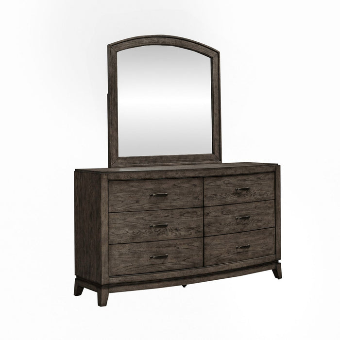Avalon - 6 Drawer Dresser – Dresser & Mirror by Liberty Furniture at Furniture Wholesale Plus , Nashville furniture store