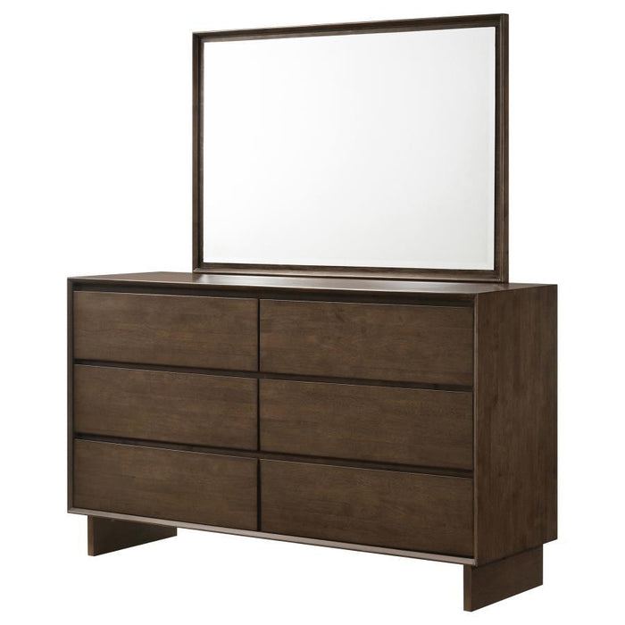 Glenwood - 6-Drawer Dresser Cabinet – Dressers by Coaster Fine Furniture at Furniture Wholesale Plus , Nashville furniture store