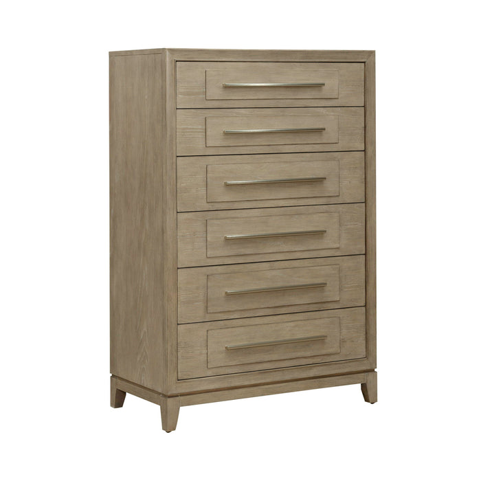 Brentwood - 6 Drawer Chest - Sandstone – Accent Chests by Liberty Furniture at Furniture Wholesale Plus , Nashville furniture store