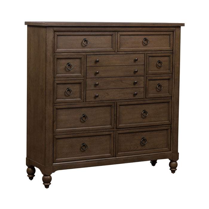 Americana Farmhouse - 12 Drawer Chesser – Dressers by Liberty Furniture at Furniture Wholesale Plus , Nashville furniture store