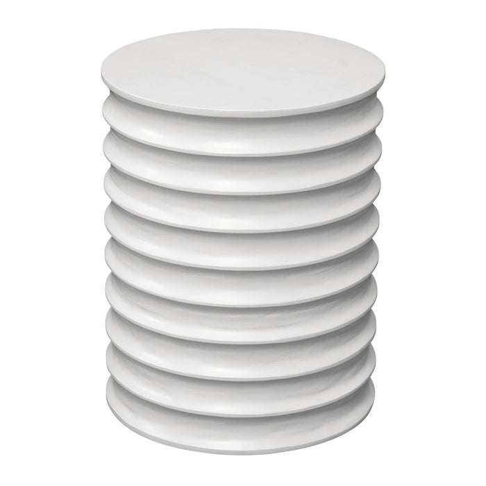 Griffin - Side Table - White – Side Tables by Steve Silver Furniture at Furniture Wholesale Plus , Nashville furniture store