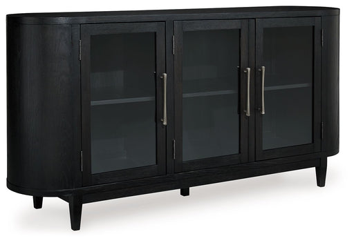 Rowanbeck - Black - Dining Room Server - Premium Servers from Signature Design by Ashley® - Just $938! Shop now at Furniture Wholesale Plus  We are the best furniture store in Nashville, Hendersonville, Goodlettsville, Madison, Antioch, Mount Juliet, Lebanon, Gallatin, Springfield, Murfreesboro, Franklin, Brentwood