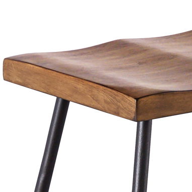 Landon - Counter Stool (Set of 2) - Light Brown – Stool Sets by Steve Silver Furniture at Furniture Wholesale Plus , Nashville furniture store