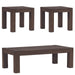 Cascade Falls - 3 Piece Set - Satin Espresso – Table Sets by Liberty Furniture at Furniture Wholesale Plus , Nashville furniture store