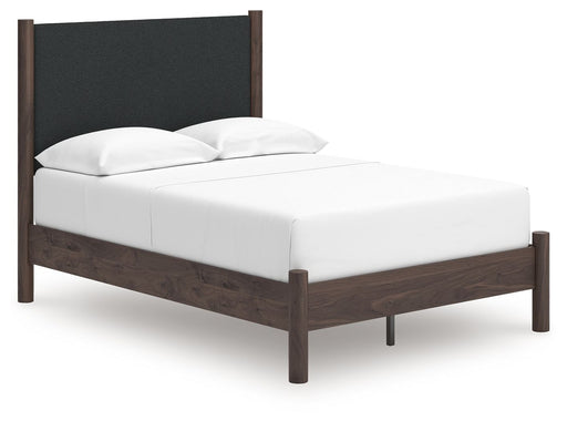 Pamytta - Upholstered Panel Platform Bed – Upholstered Beds by Signature Design by Ashley® at Furniture Wholesale Plus , Nashville furniture store