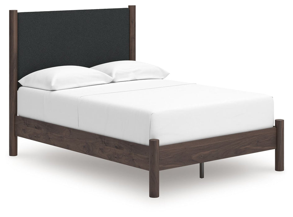 Pamytta - Upholstered Panel Platform Bed – Upholstered Beds by Signature Design by Ashley® at Furniture Wholesale Plus , Nashville furniture store