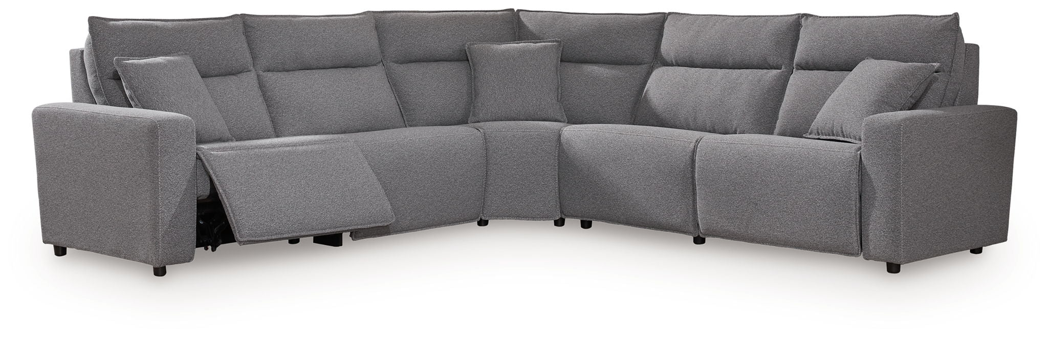 ModMax II - Salt And Pepper - Reclining Sectional – Reclining Sectionals by Signature Design by Ashley® at Furniture Wholesale Plus , Nashville furniture store