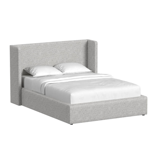 Angeline - Complete Queen Non-Storage Bed - Gray Fabric – Upholstered Beds by Elements International at Furniture Wholesale Plus , Nashville furniture store