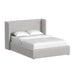 Angeline - Complete Queen Non-Storage Bed - Gray Fabric – Upholstered Beds by Elements International at Furniture Wholesale Plus , Nashville furniture store