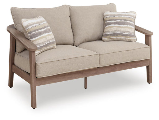 Harmony Headlands - Loveseat With Cushion - Natural / Gray – Loveseats by Signature Design by Ashley® at Furniture Wholesale Plus , Nashville furniture store